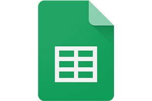 google sheets logo